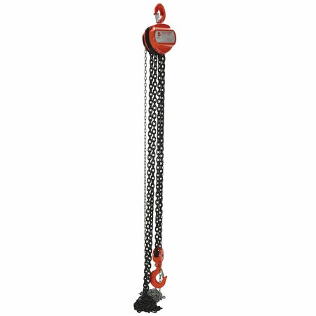 VESTIL Manual Chain Hoist, 10K, 15 ft. HCH-10-15